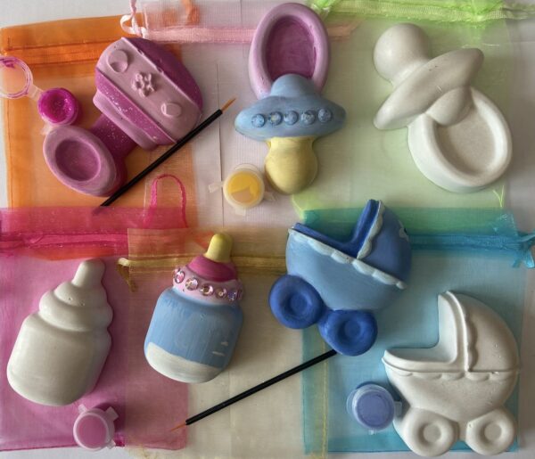 Baby Shower/Gender Reveal Craft Kit - Party Favour / Activity