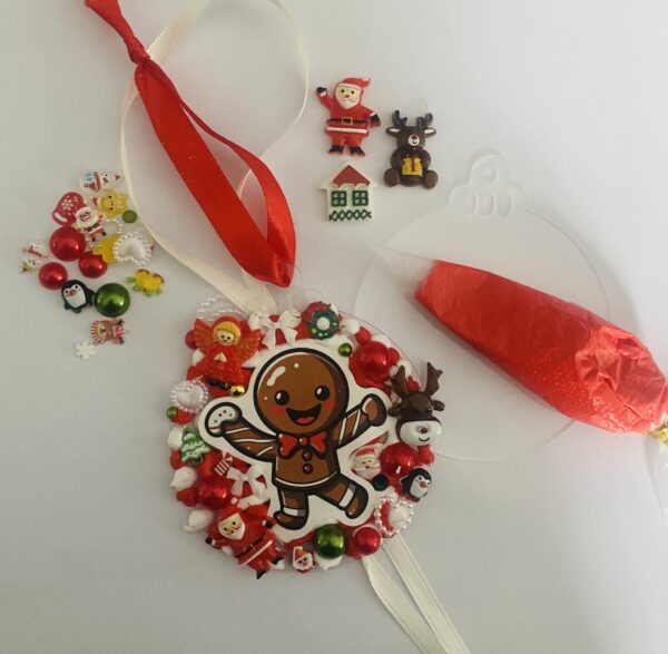 Cream Glue Christmas Decoration Decoden Craft Kits - Image 2