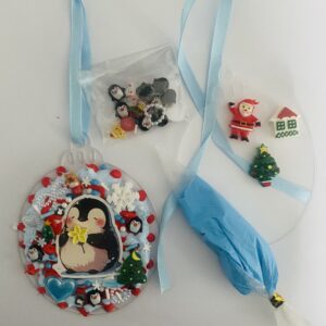 Cream Glue Christmas Decoration Decoden Craft Kits