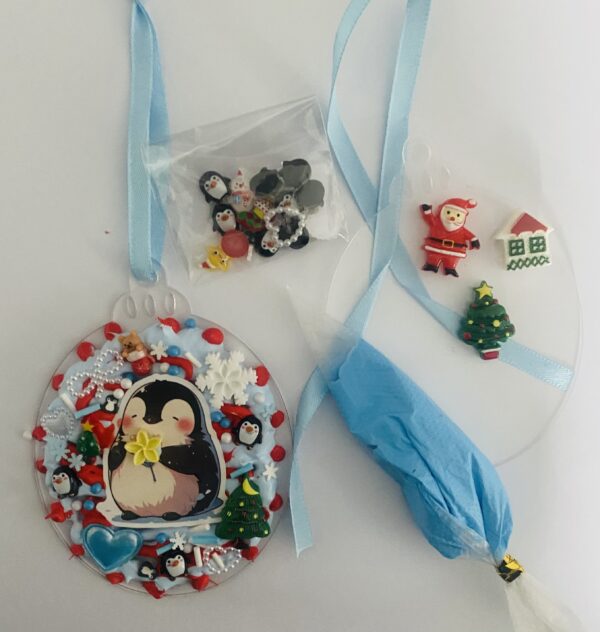 Cream Glue Christmas Decoration Decoden Craft Kits