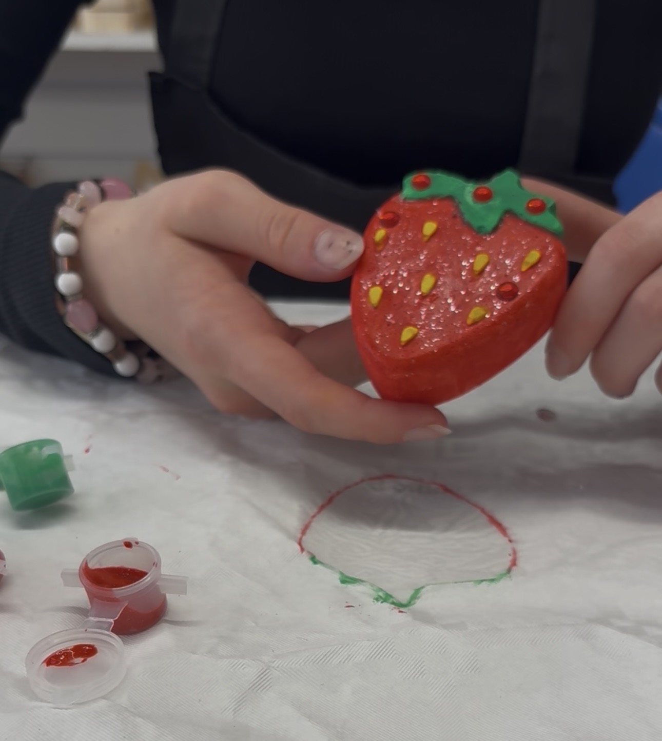 Strawberry Craft Kit in Organza Gift Bag (Copy) - Image 5