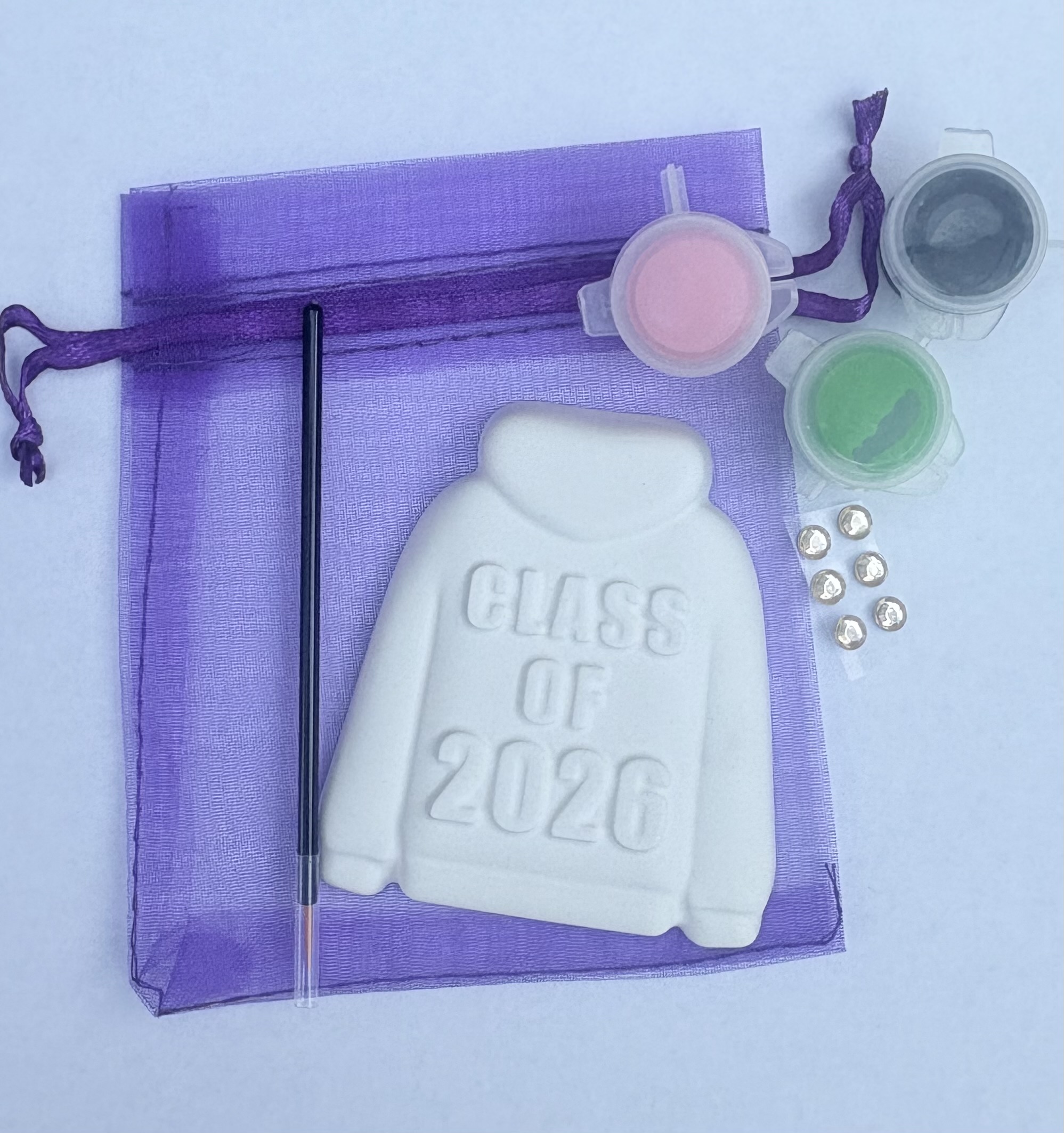 Class of 2026 Craft Kit in Organza Gift Bag