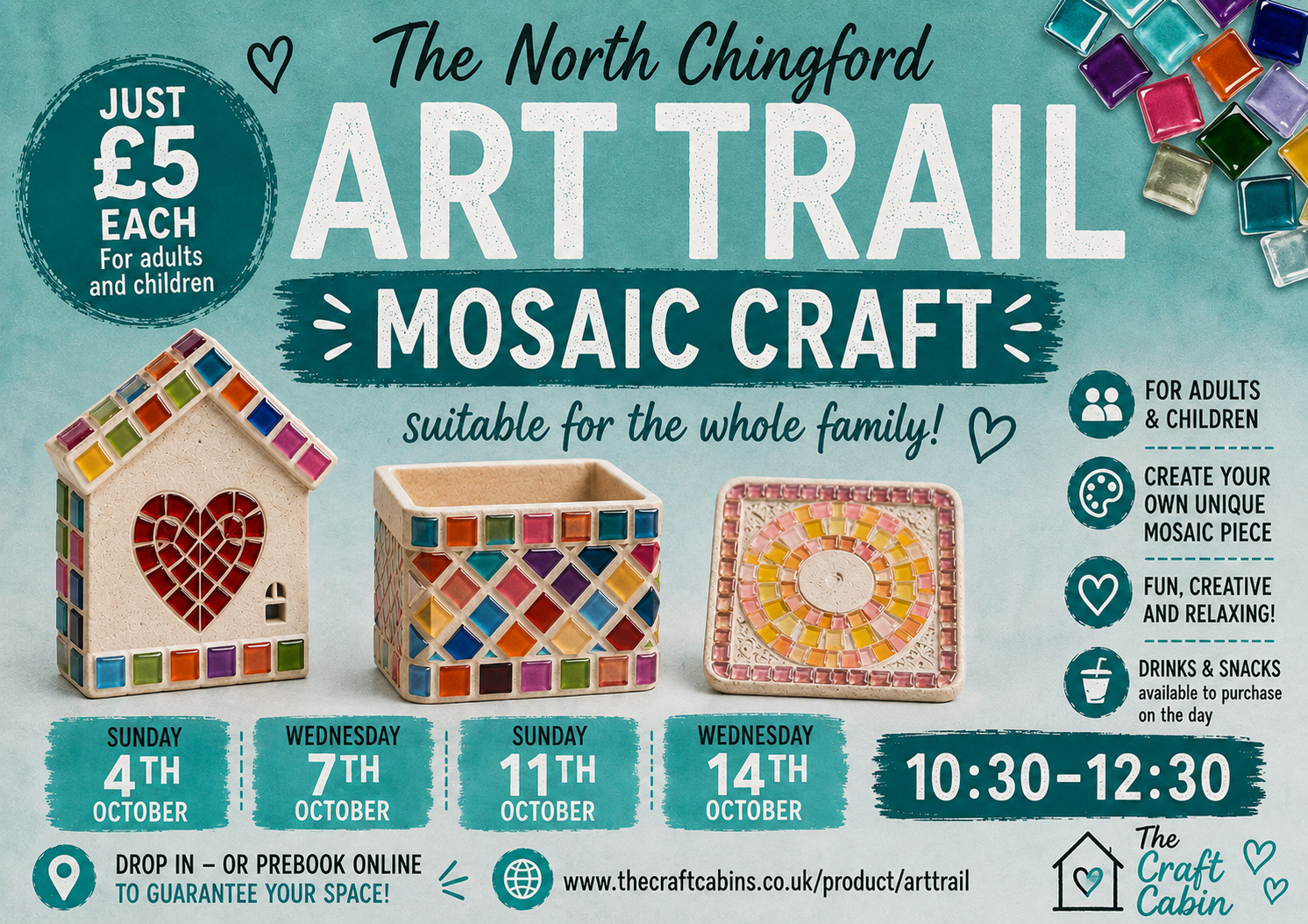 MOSAIC Craft - North Chingford Art Trail Event - Image 2