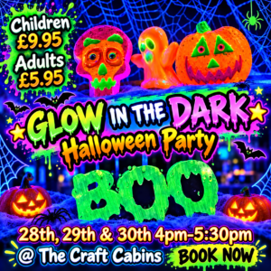Halloween Glow in the Dark Party - 28th/29th/30th October 4-5:30pm